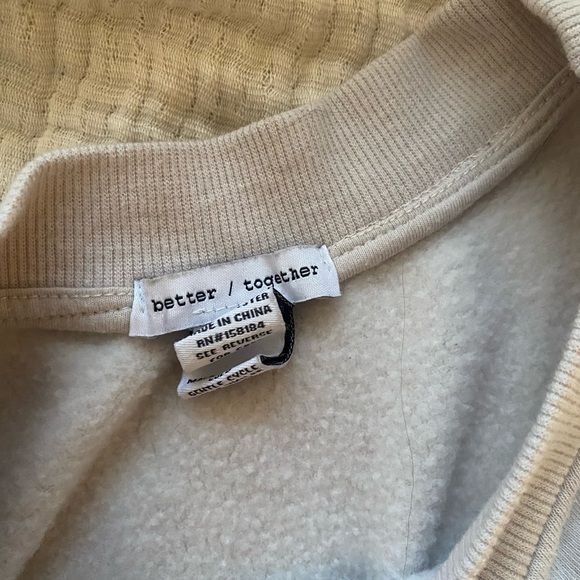 Better Together Off- White Sweater - Picture 2 of 4
